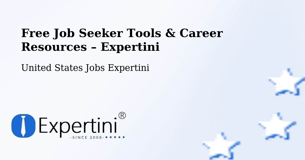 Free Job Seeker Tools & Career Resources – Vandalia - Vandalia, United States Jobs Expertini