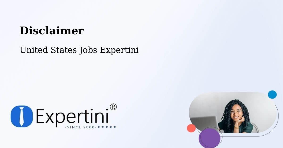 Disclaimer – Vandalia - United States Jobs Expertini